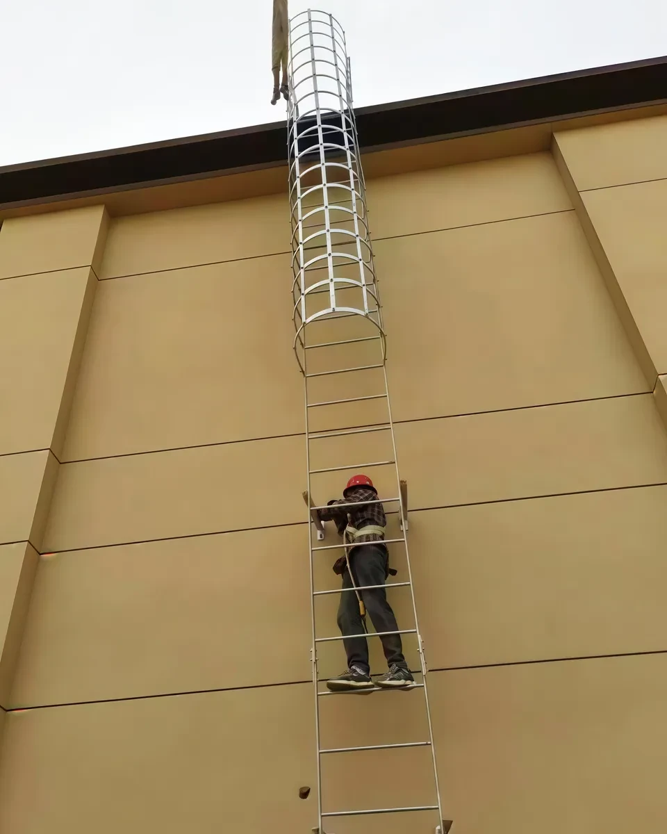 Cat Ladder installed