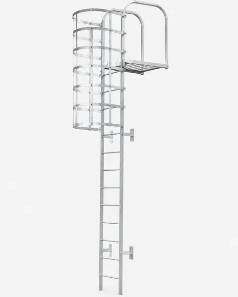 Fixed Ladder — Industrial Steel Fixed Access Ladder Supplier & Manufacturer  photo 1
