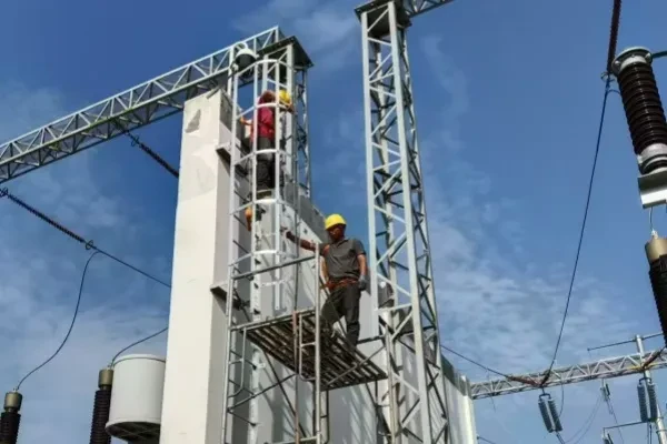 Power Plant Boiler Tower, Johor detail