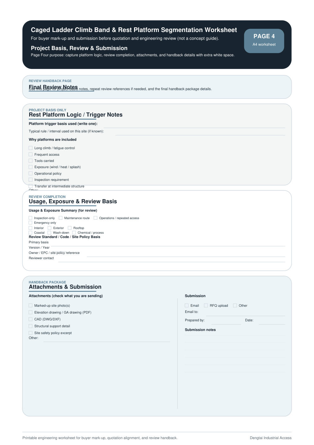 Page 4 preview of caged ladder climb band worksheet