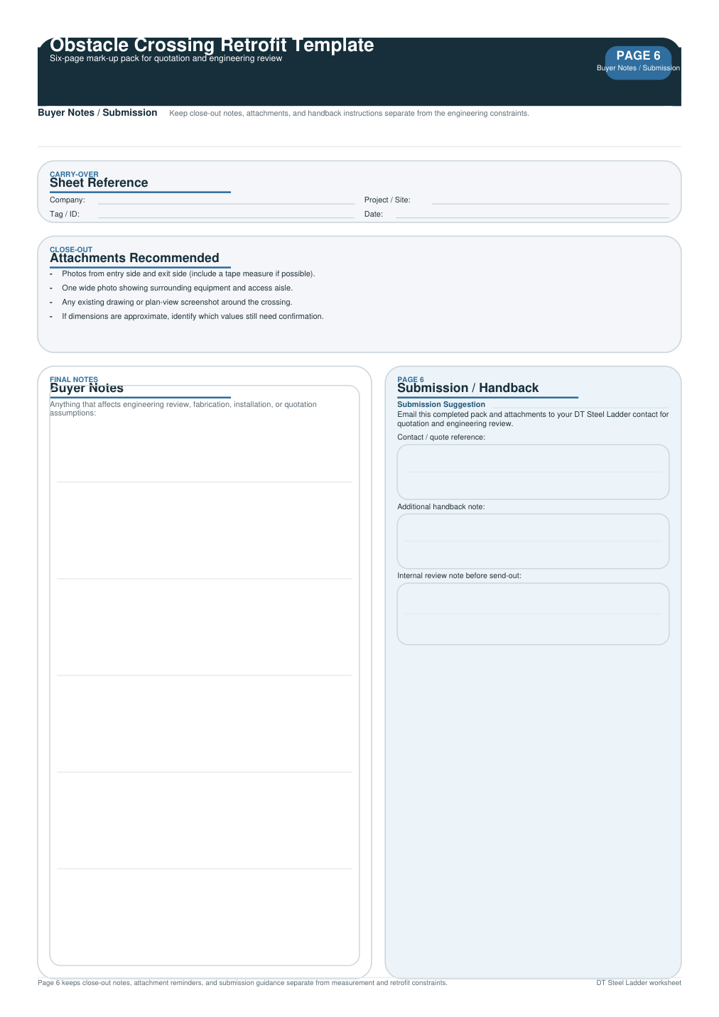 Page 6 preview of obstacle crossing retrofit template