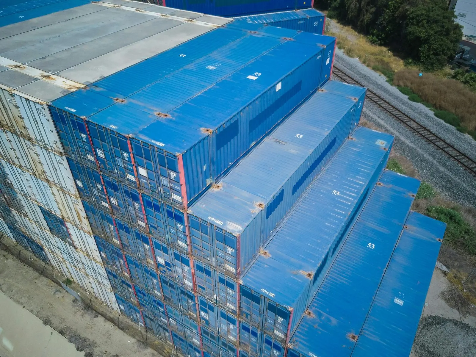 Container planning around route length